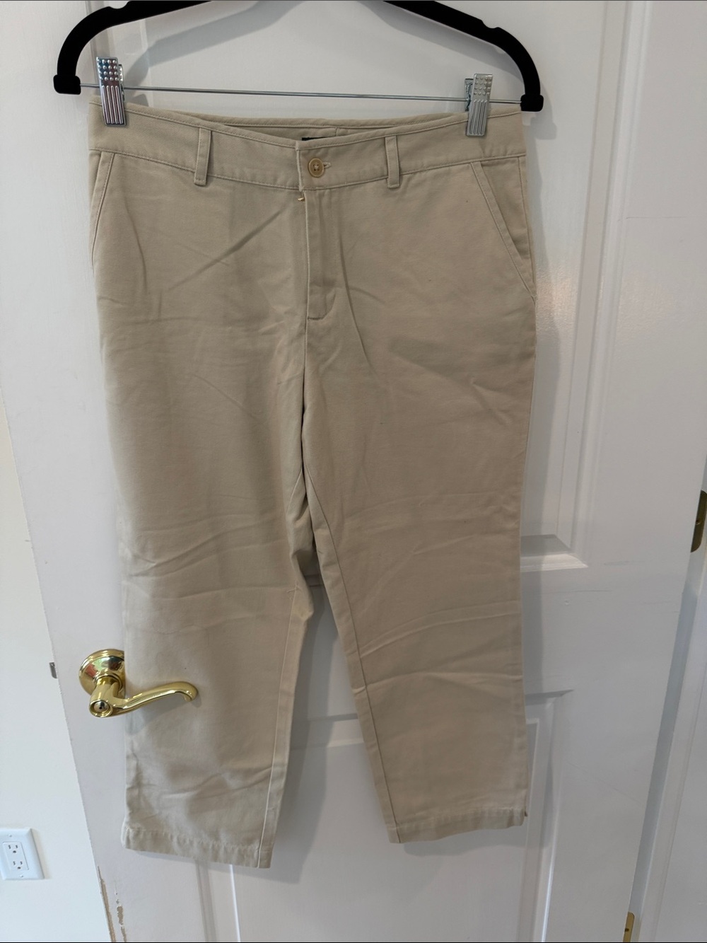 Lauren Ralph Lauren Women's Beige Capris